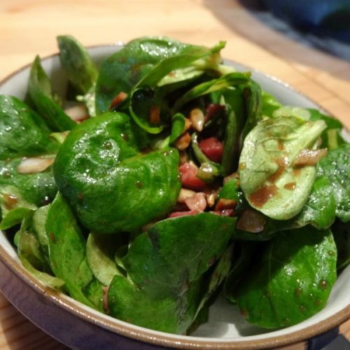 Feldsalat Mit Speck Und Kurbiskernen Uta Kocht